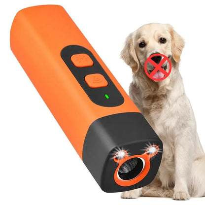 Pet Training Control Device Rechargeable Ultrasonic Dog Barking Deterrent Trainer To Stop Barking