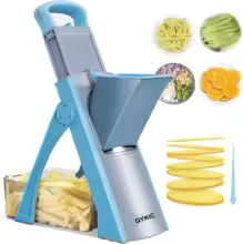 Upgrade Mandoline Slicer, Adjustable Vegetable Chopper and Potato Cutter for Fast Kitchen Prep