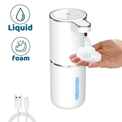 Automatic Foma/liquid Soap Dispenser, Touchless Electric Dispenser, USB Rechargeable with Infrared Sensor for Bathroom,Kitchen